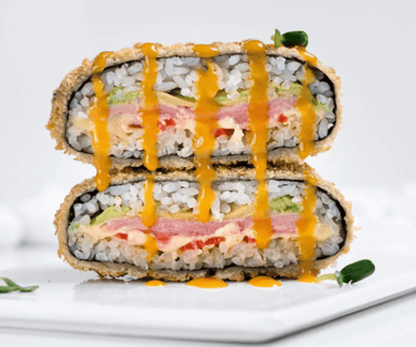 Суши бургер с риба тон